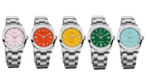 rolex op colours